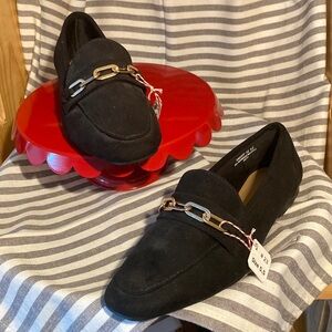 #23 Bamboo Flats - Black w/Gold